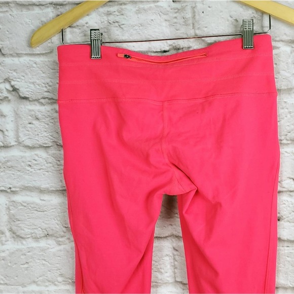 Athleta size small crop leggings pants hot pink - Picture 7 of 12